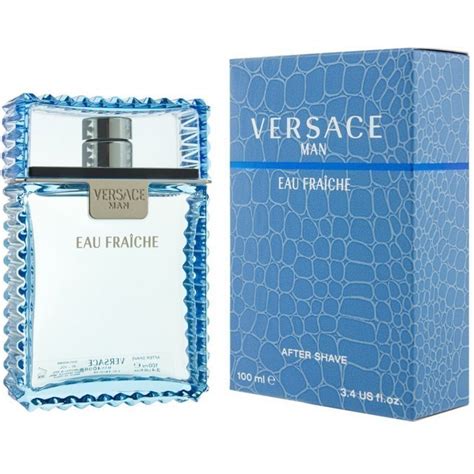 versace man eau fraîche after shave lotion 100 ml|versace eau fraiche blue.